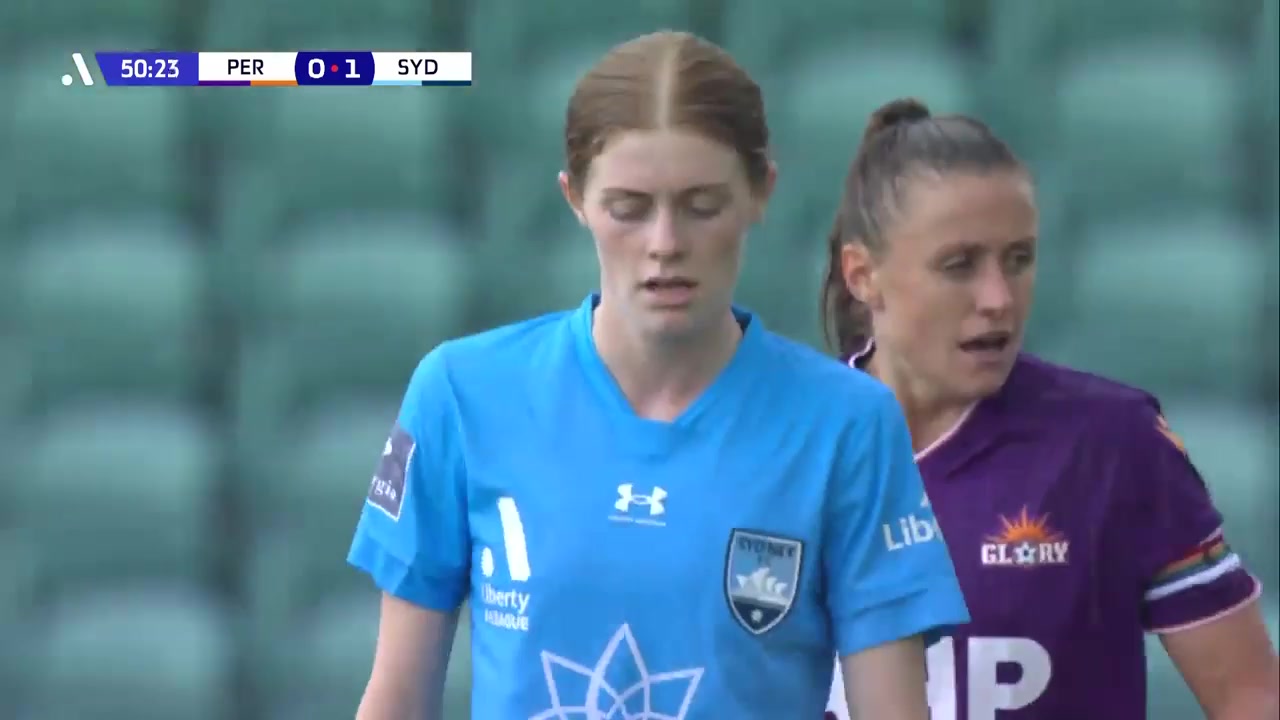 AUS WAL Perth Glory (w) Vs Sydney FC (w) Vine Goal in 52 min, Score 0:2