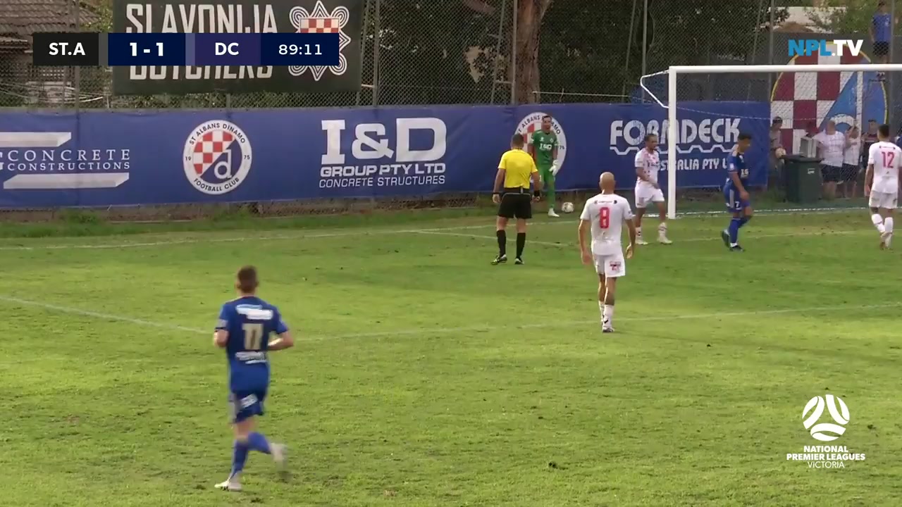 AUS VPL St Albans Saints Vs Dandenong City SC 91 phút Vào, ghi bàn 2:1