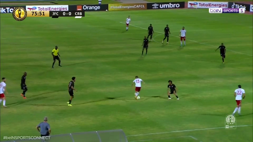 CAF CL Galaxy Vs CR Belouizdad  Goal in 77 min, Score 0:1