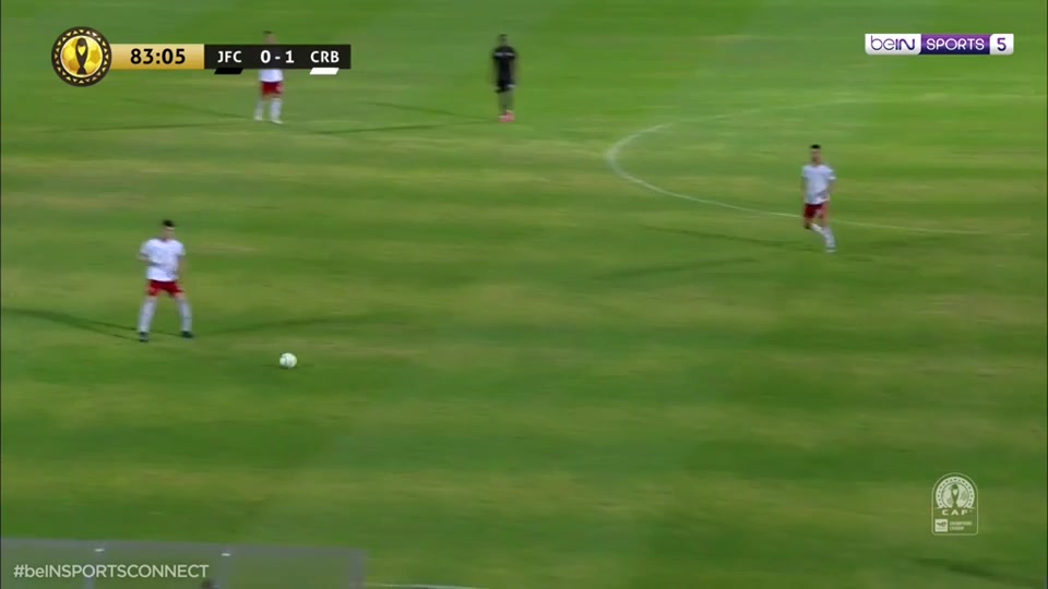 CAF CL Galaxy Vs CR Belouizdad  Goal in 85 min, Score 1:1
