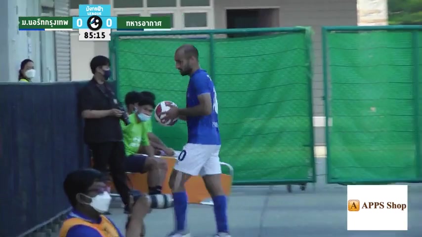 THA L3 North Bangkok College Vs Royal Thai Air Force FC 85 phút Vào, ghi bàn 1:0