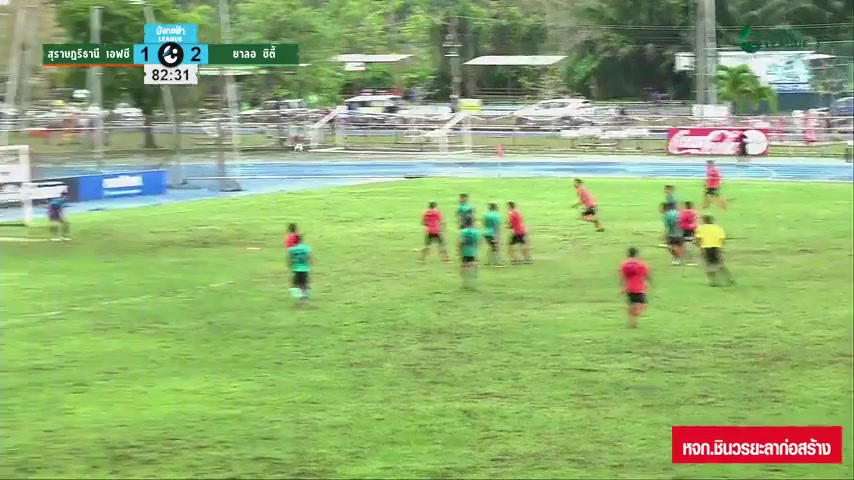 THA L3 Surat Thani FC Vs Jalor City 83 phút Vào, ghi bàn 2:2