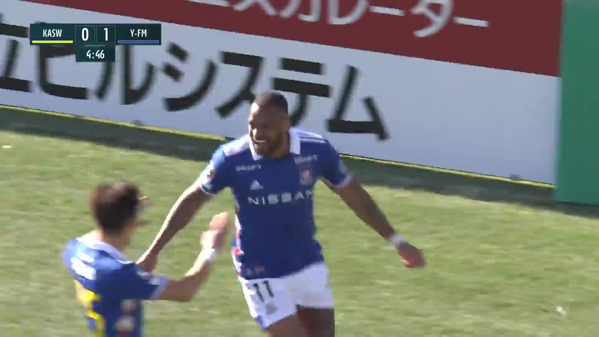 JPN D1 Kashiwa Reysol Vs Yokohama Marinos 4 ทำประตู Anderson Jose Lopes de Souza ประตู, ทำคะแนน 0:1