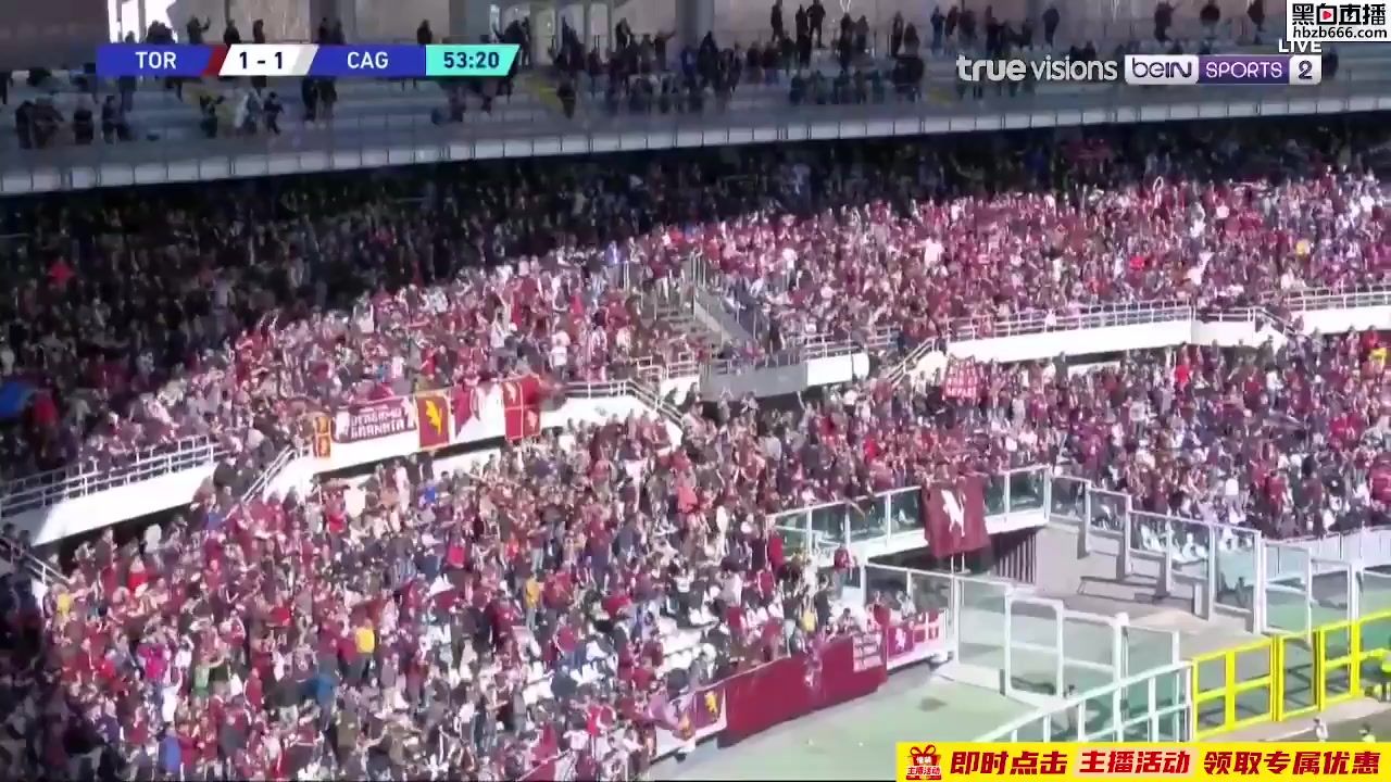 Serie A Torino Vs Cagliari Andrea Belotti Goal in 54 min, Score 1:1