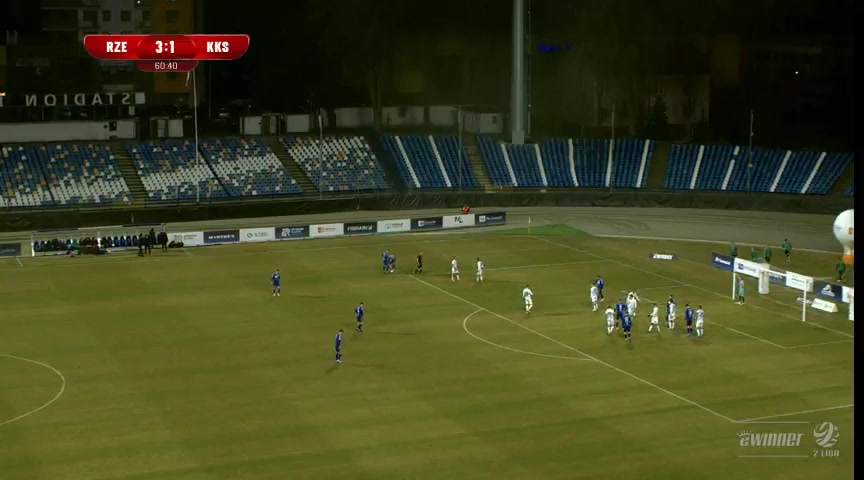 POL D2 Stal Rzeszow Vs KP Calisia Kalisz Gawlik Goal in 63 min, Score 3:2