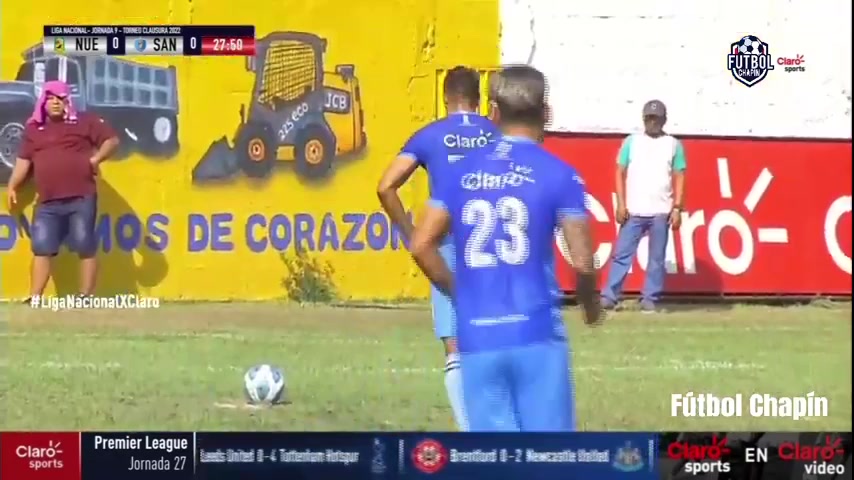 GUA D1 Nueva Concepcion Vs Santa Lucia Cotzumalguapa  Goal in 28 min, Score 0:1