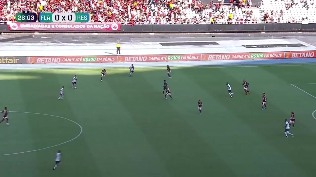 里约锦TG 弗拉门戈 Vs 雷森迪 29分进球,比分0:1