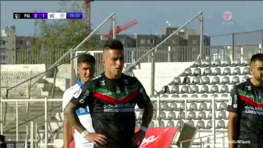 CHI D1 Palestino Vs Univ Catolica  Goal in 25 min, Score 1:1