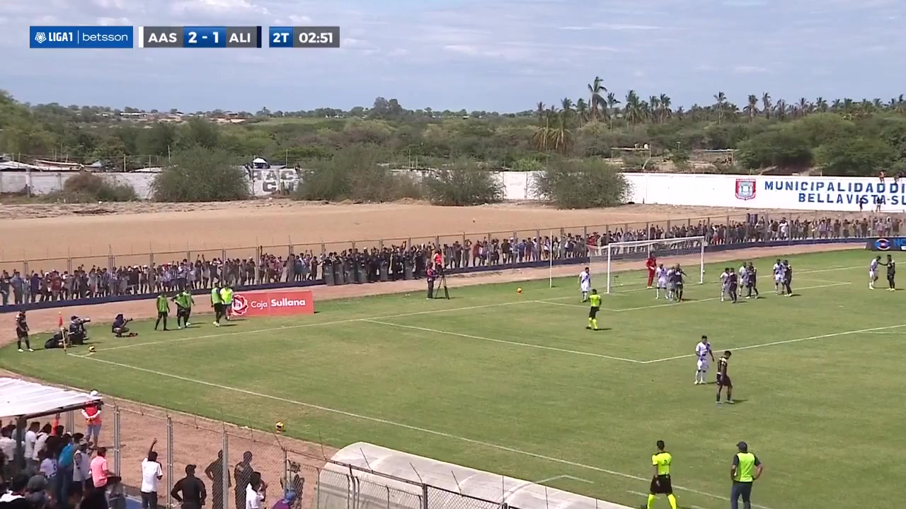 PER D1 Alianza Atletico Sullana Vs Alianza Lima 50 phút Vào, ghi bàn 2:2