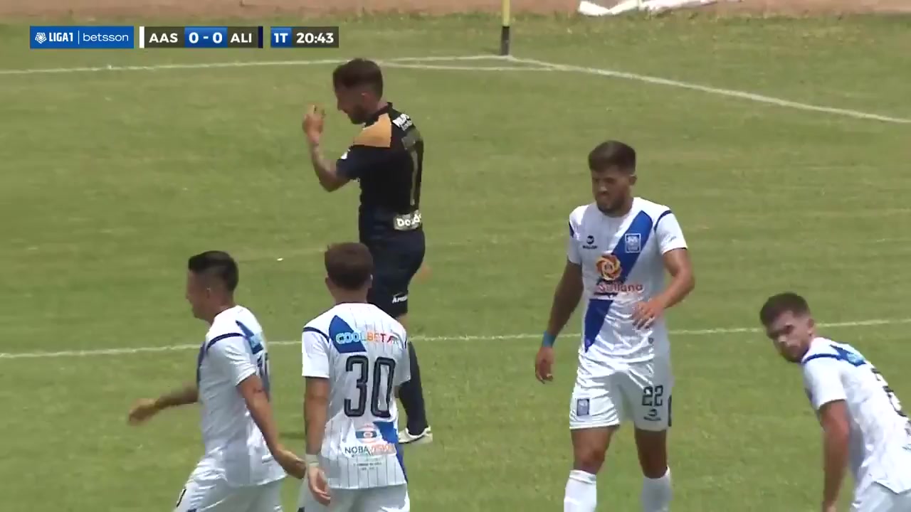 PER D1 Alianza Atletico Sullana Vs Alianza Lima 22 phút Vào, ghi bàn 0:1