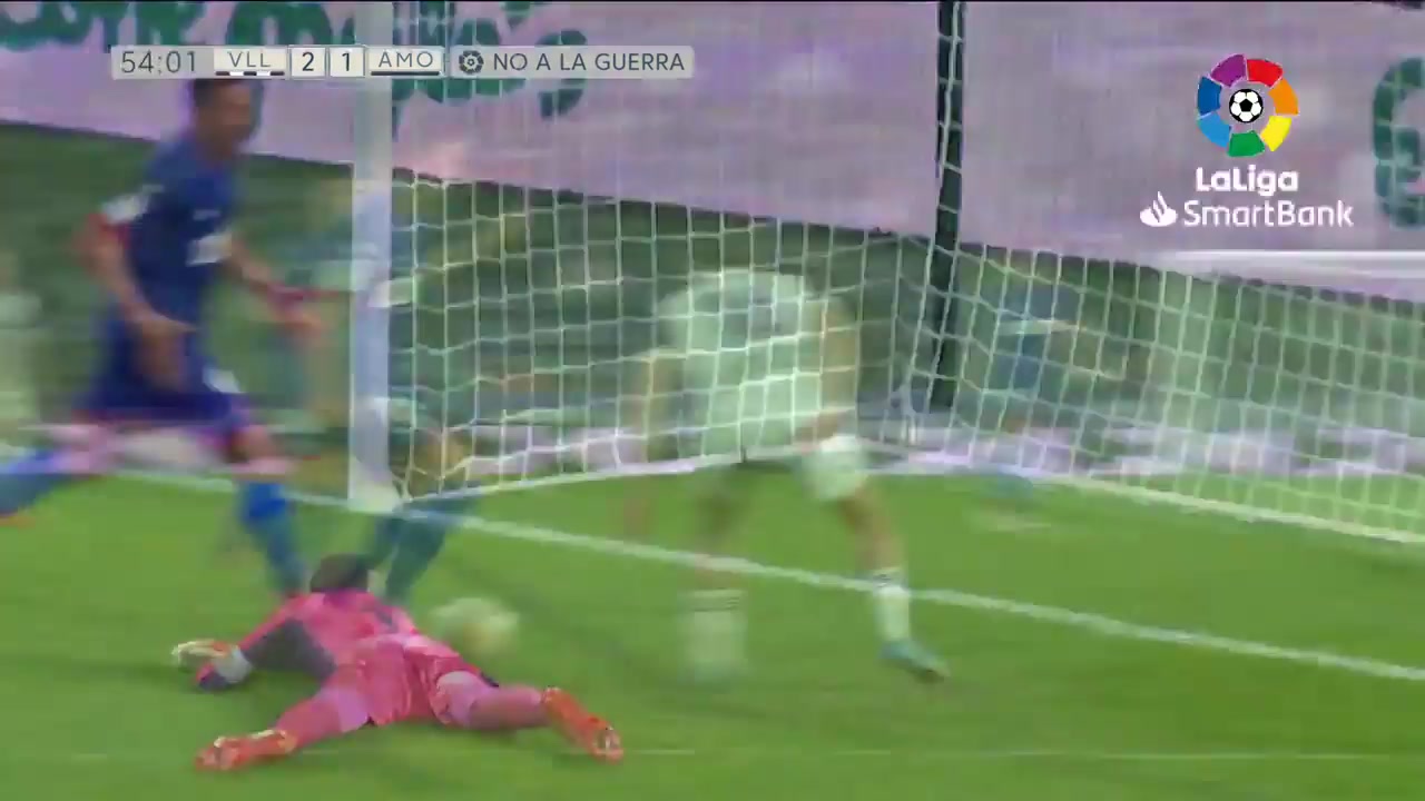 SPA D2 Real Valladolid Vs SD Amorebieta Gorka Guruzeta Rodriguez Goal in 55 min, Score 2:1