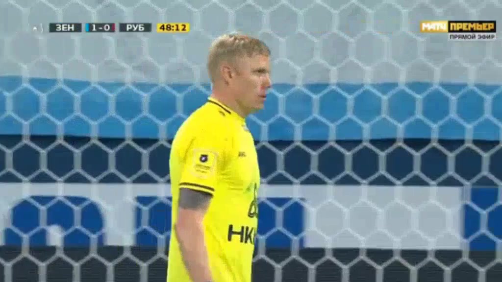 10 Zenit St. Petersburg Vs Rubin Kazan 49 skor gol Yuri Alberto, skor 1:0