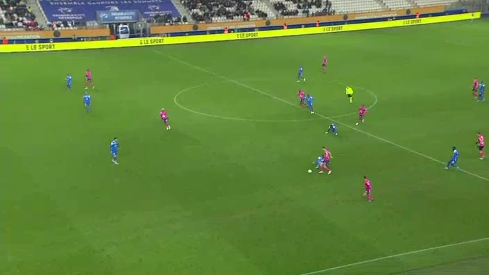 FRA D2 Grenoble Vs Toulouse  Goal in 85 min, Score 0:2