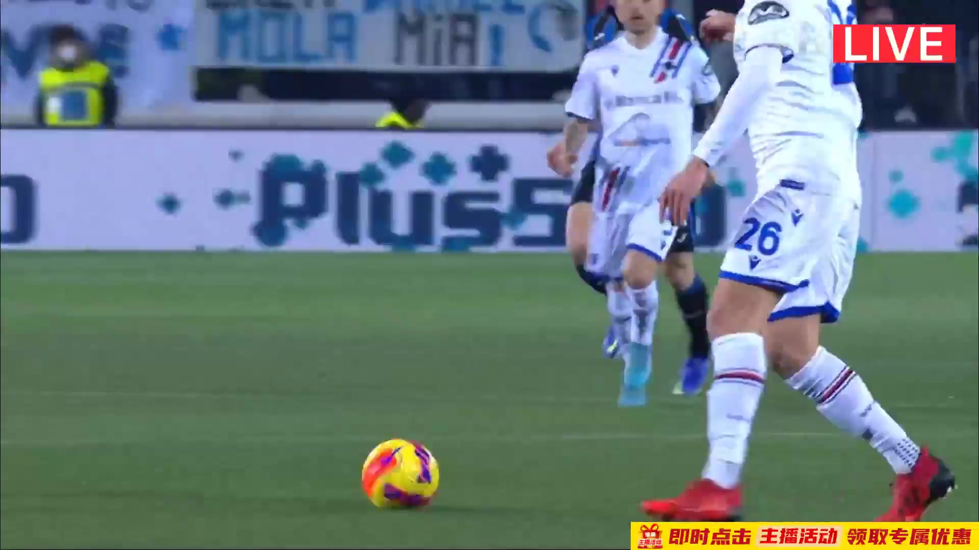 Serie A Atalanta Vs Sampdoria 5 phút Vào, ghi bàn 1:0