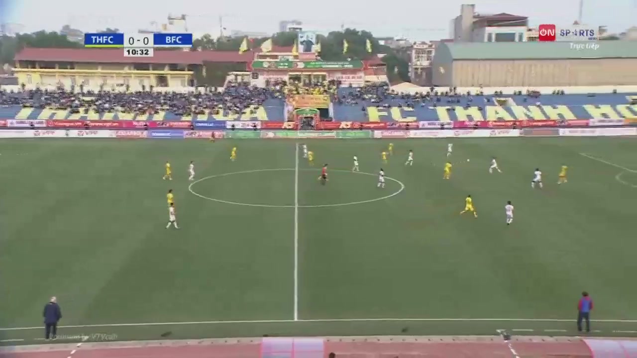 V.League 1 Dong A Thanh Hoa Vs Becamex Binh Duong Nguyen Tien Linh Goal in 11 min, Score 0:1