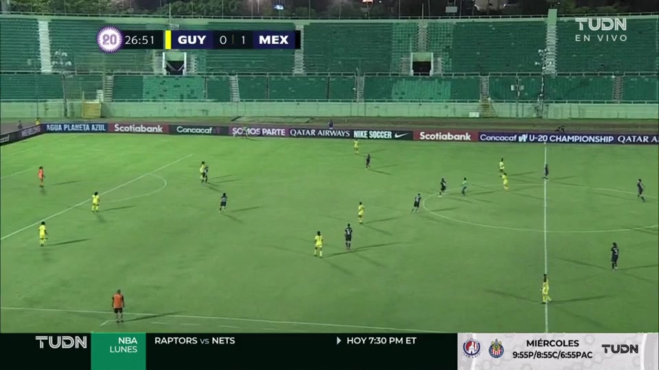 CNCF WU20 Guyana (w) U20 Vs Mexico (w) U20  Goal in 26 min, Score 0:2