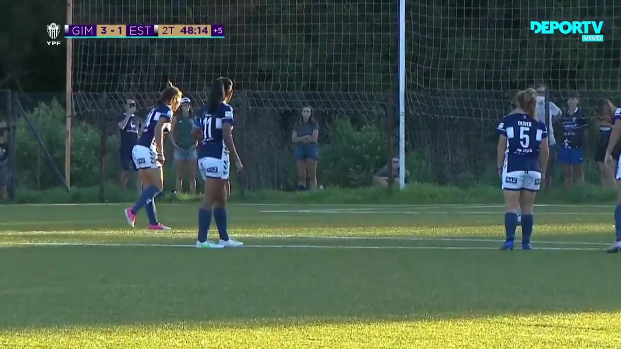 阿女甲 甘拿斯亚女足 Vs 埃斯蒂特斯卡塞罗斯女 94分进球,比分4:1