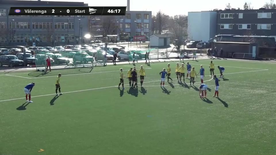 INT CF Valerenga Vs Start Kristiansand 45+ phút Vào, ghi bàn 2:0