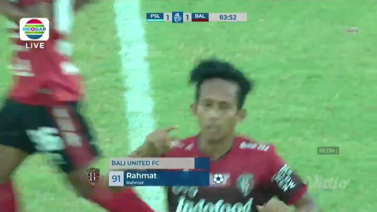 IDN ISL Persela Lamongan Vs Bali United Muhammad Syamsuddin Rachmat Goal in 63 min, Score 1:1