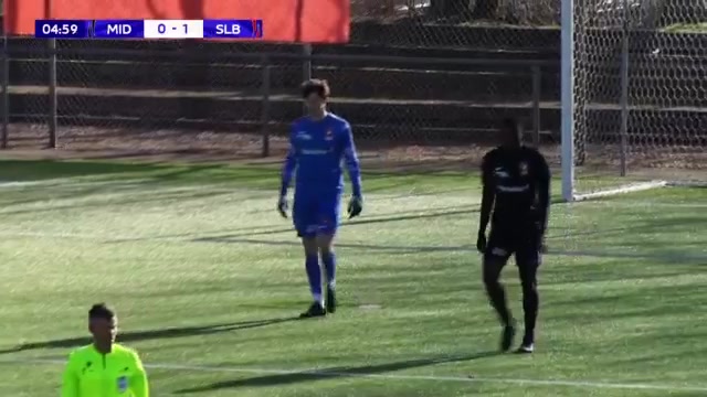 欧联U19 米迪兰特U19 Vs 本菲卡U19 5分Moreira D.进球,比分0:1