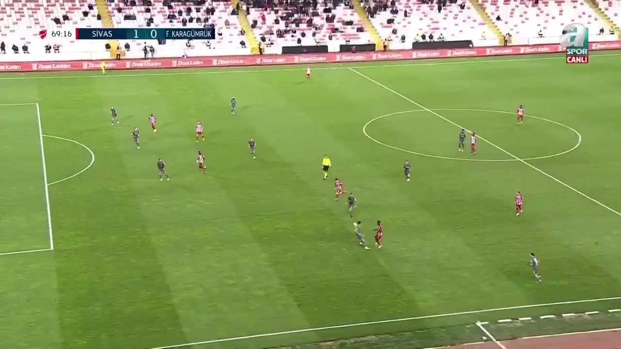 TUR Cup Sivasspor Vs Karagumruk Mustafa Yatabare Goal in 70 min, Score 1:0