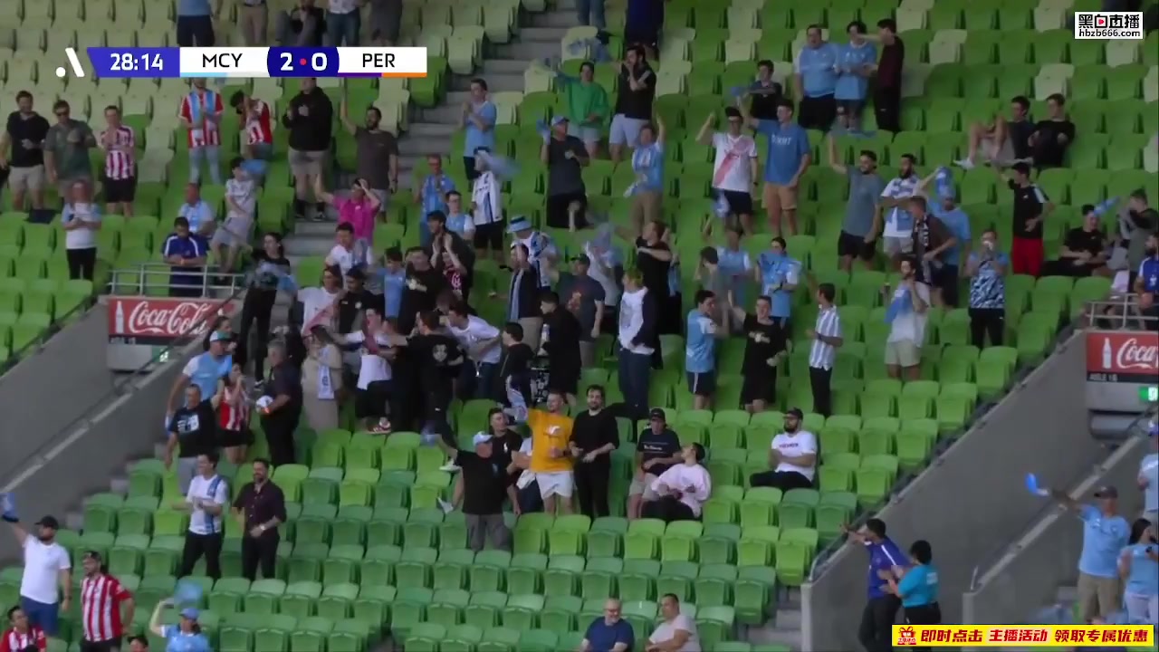 AUS D1 Melbourne City Vs Perth Glory Mathew Leckie Goal in 28 min, Score 2:0