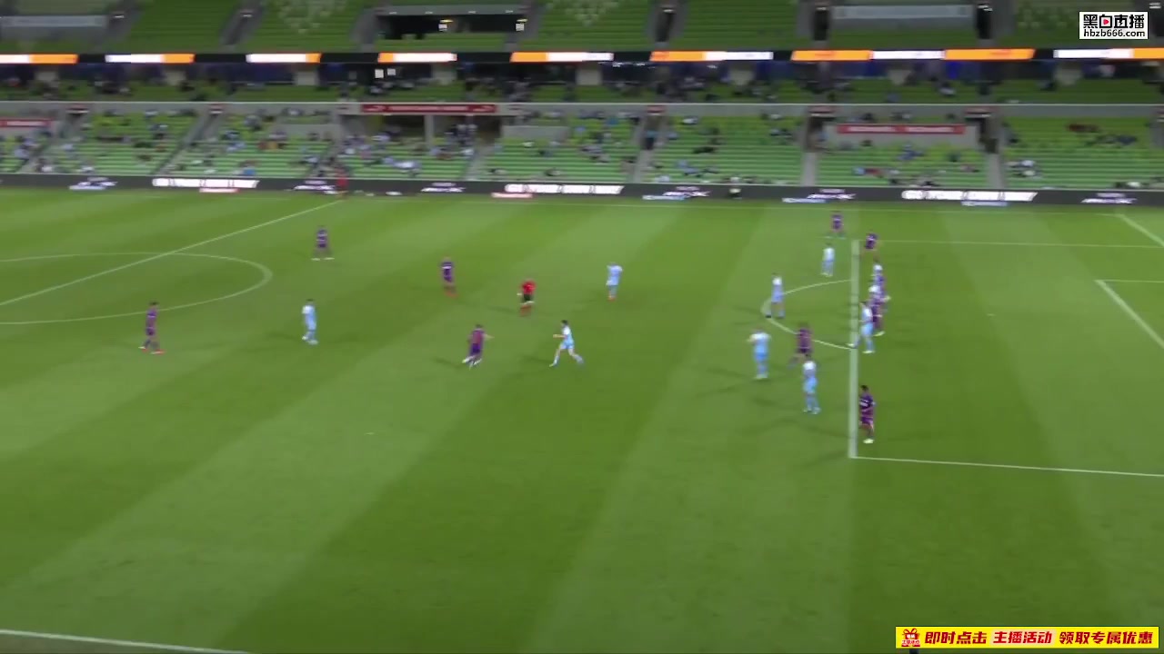 AUS D1 Melbourne City Vs Perth Glory Callum Timmins Goal in 56 min, Score 2:2