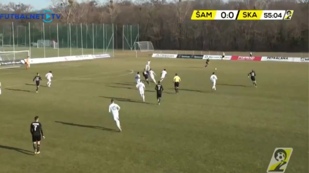 SVK Cup STK Samorin Vs MFK Skalica Vladyslav Khomutov Goal in 57 min, Score 1:0