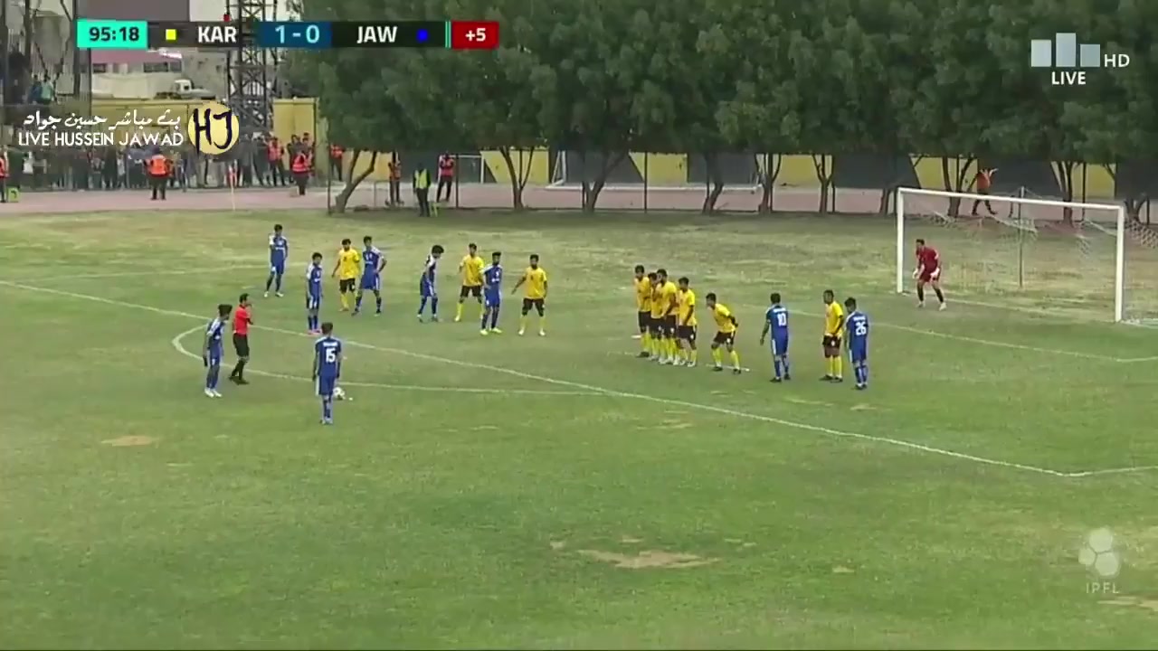 IRQ D1 Al Karkh Vs Al Quwa Al Jawiya  Goal in 97 min, Score 1:1