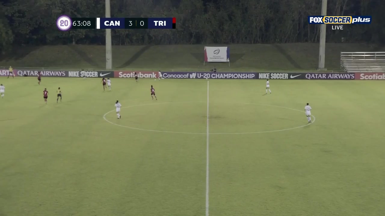 CNCF WU20 Canada (w) U20 Vs Trinidad Tobago (w) U20  Goal in 64 min, Score 4:0