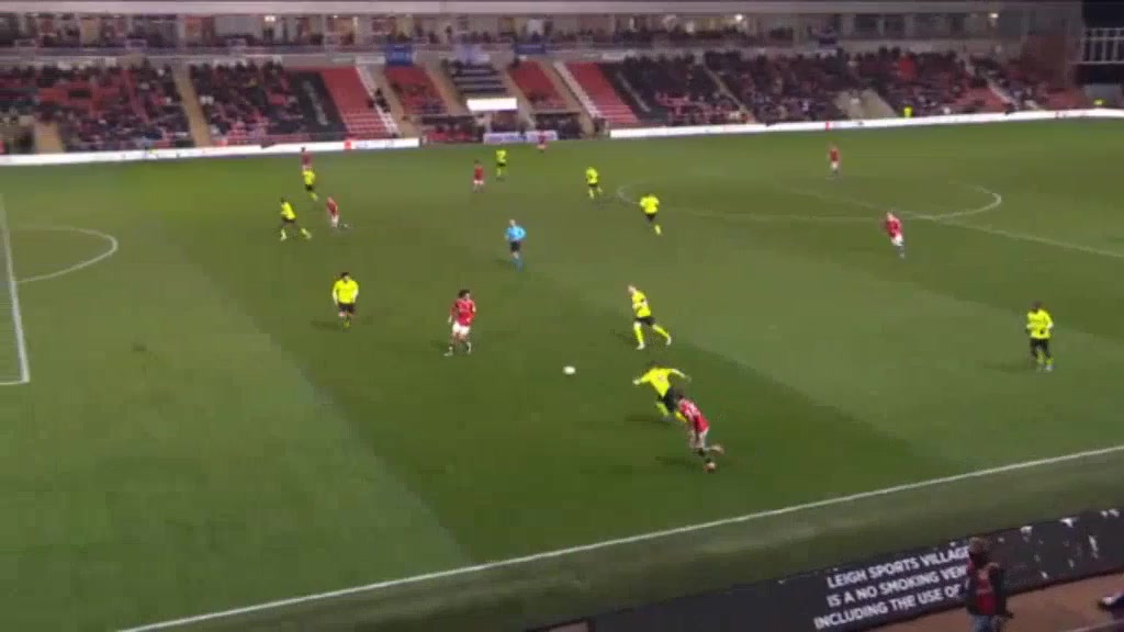 1327 Manchester United U19 Vs Borussia Dortmund U19 55 skor gol , skor 2:1