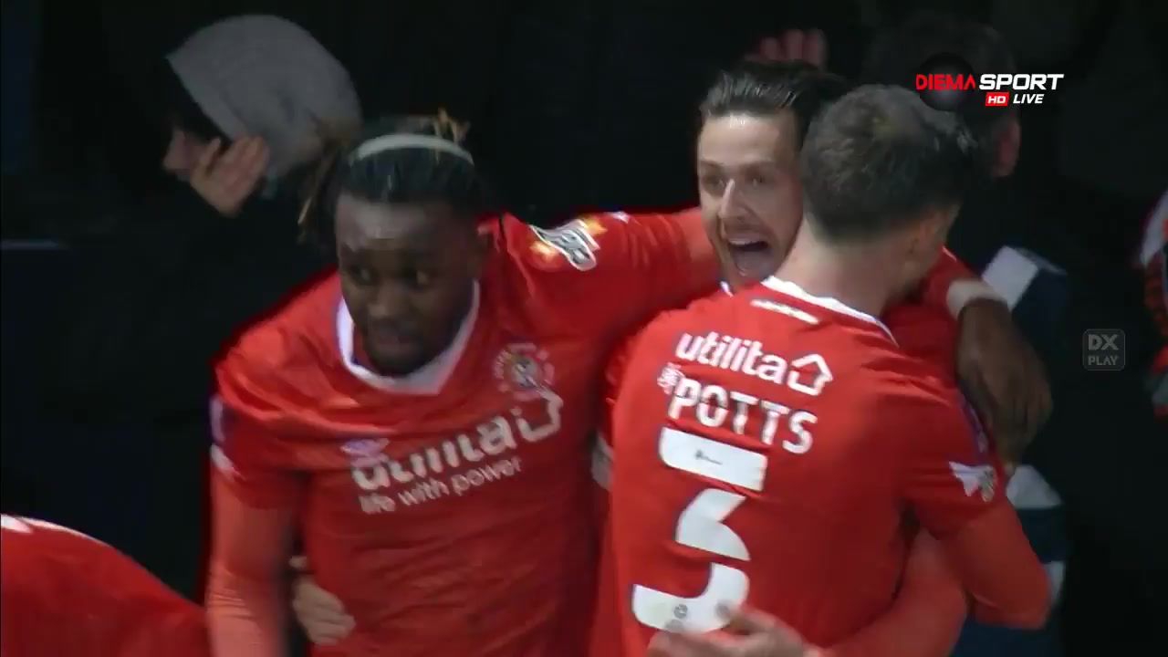 ENG FAC Luton Town Vs Chelsea Harry Cornick Goal in 38 min, Score 2:1