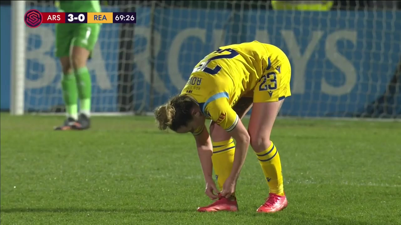 ENG FAWSL Arsenal (w) Vs Reading (w) Stina Blackstenius Goal in 71 min, Score 4:0