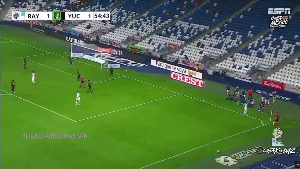 MEX D2 Raya2 Expansion Vs Venados FC Juan Jose Machado Siqueiros Goal in 55 min, Score 2:1