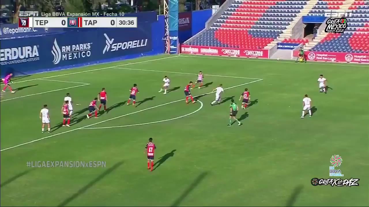 MEX D2 Tepatitlan de Morelos Vs Club Chivas Tapatio  Goal in 31 min, Score 1:0