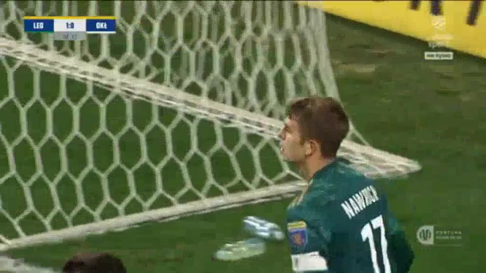 POL Cup Legia Warszawa Vs Gornik Leczna  Goal in 85 min, Score 2:0