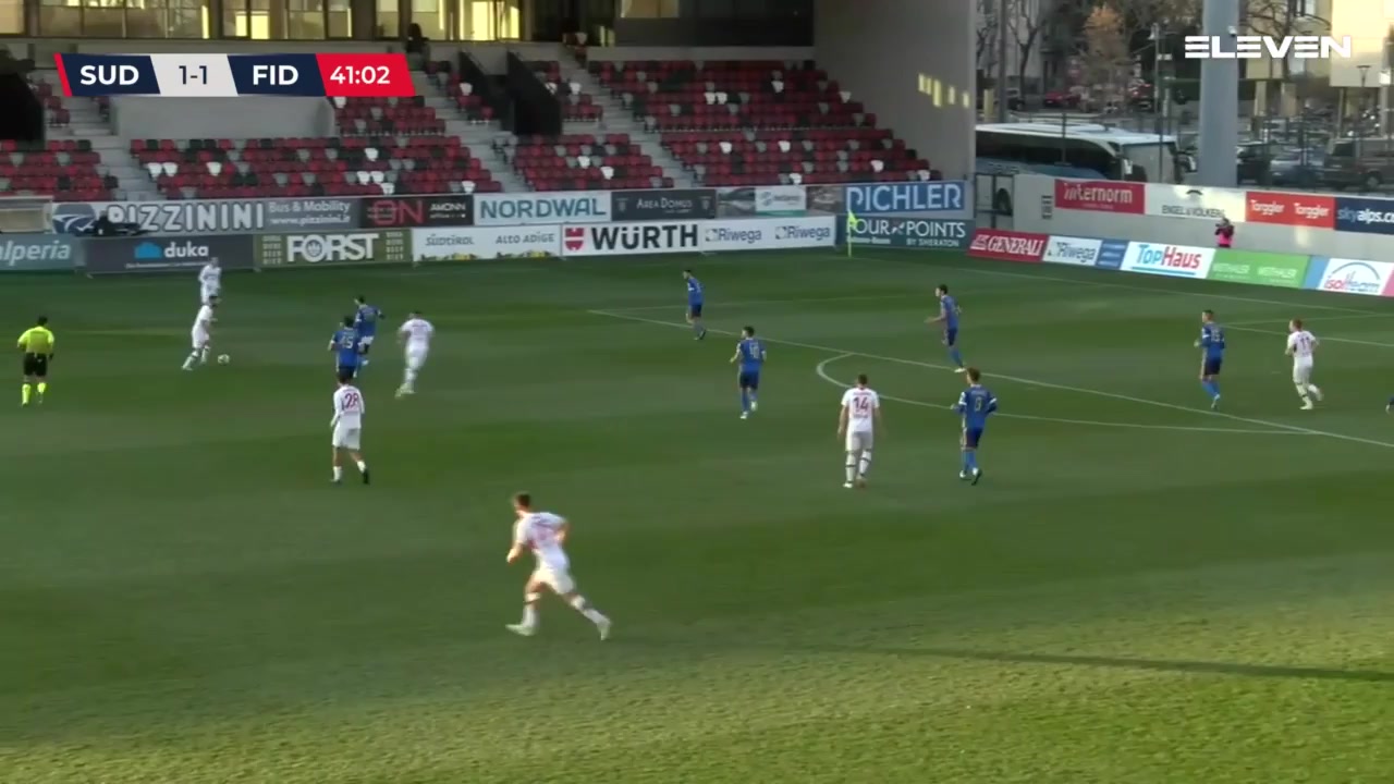 ITA PRO LC SudTirol Vs A.S Andria Bat  Goal in 42 min, Score 2:1