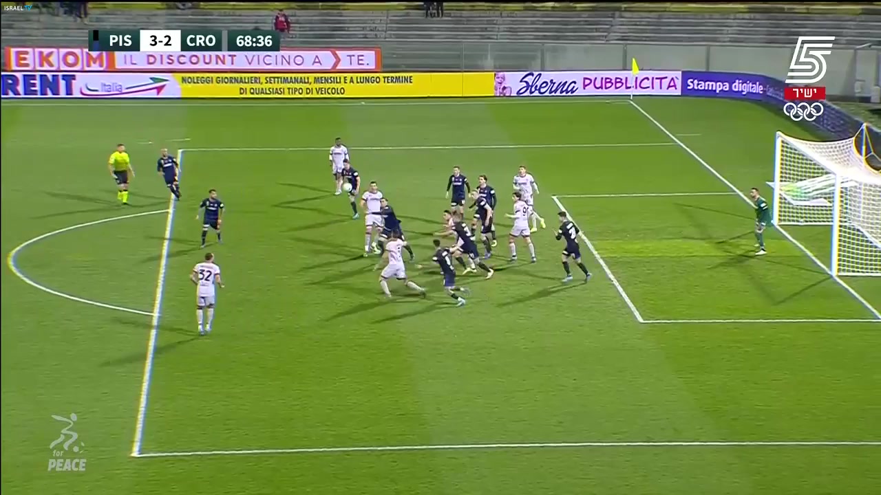ITA D2 Pisa Vs Crotone 68 phút Vào, ghi bàn 3:2