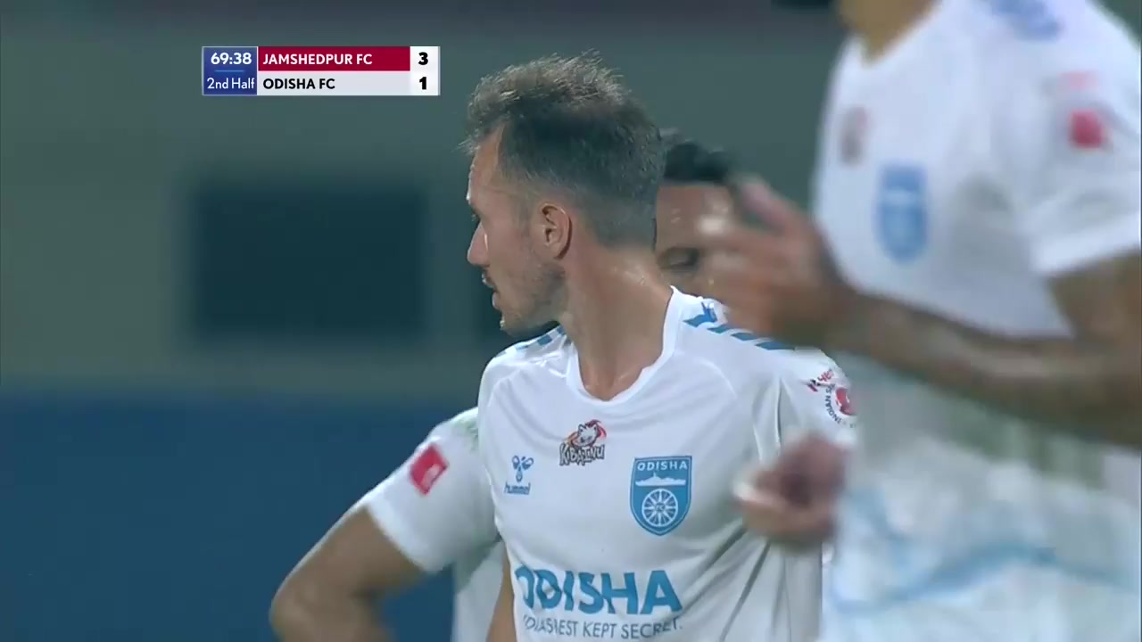 ISL Jamshedpur FC Vs Odisha FC 70 phút Jordan MurrayVào, ghi bàn 4:1