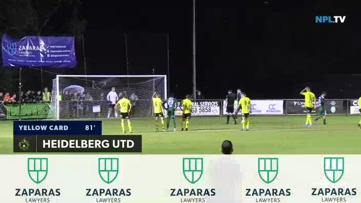 AUS VPL Bentleigh greens Vs Heidelberg United 81 phút Vào, ghi bàn 1:0