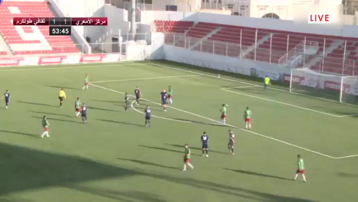 PALL Shabab Al-Amaari Vs Thagafi Tulkarem  Goal in 57 min, Score 1:2