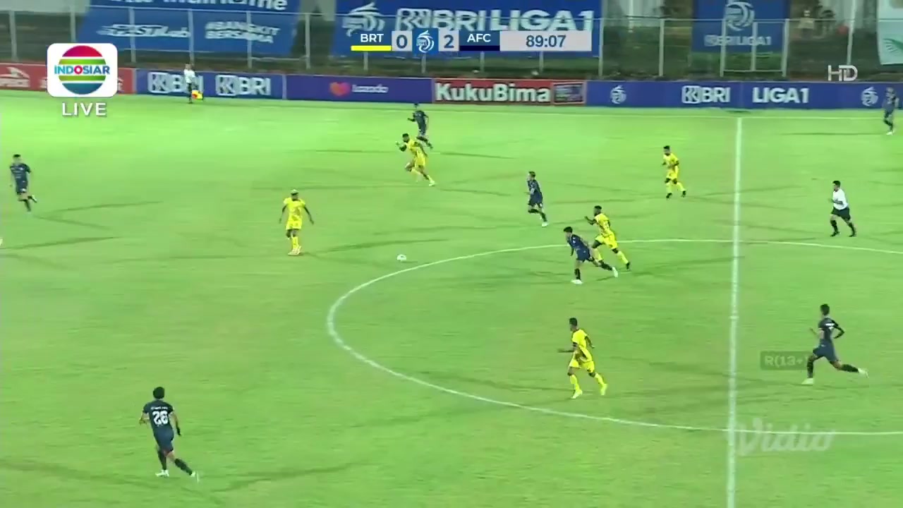 IDN ISL Barito Putera Vs Arema Malang 90 phút Renan AlvesVào, ghi bàn 1:2