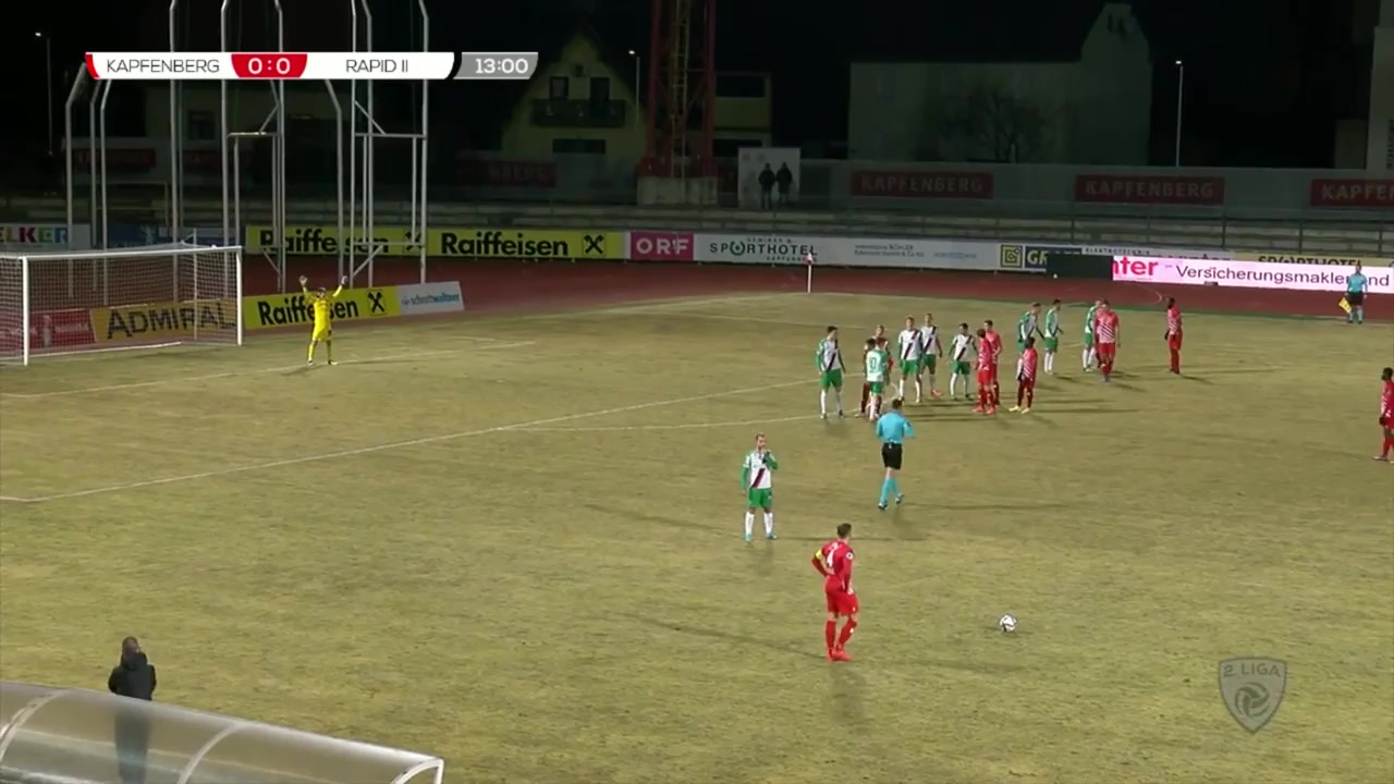 AUT D2 Kapfenberg Vs Rapid Vienna (Youth) 13 phút Benjamin KanuricVào, ghi bàn 0:1