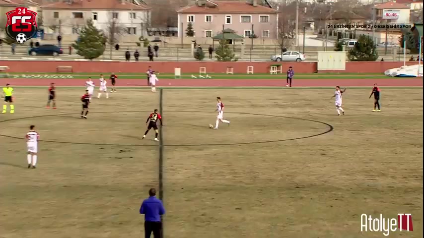 TUR D3 Erzincanspor Vs Eskisehirspor  Goal in 93 min, Score 3:0