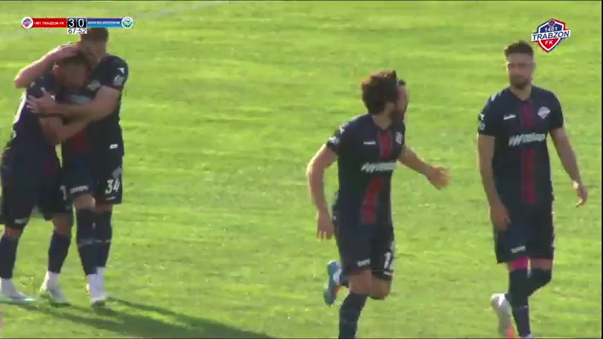 TUR D3 Hekimoglu Trabzon Vs Serik Belediyespor  Goal in 69 min, Score 4:0