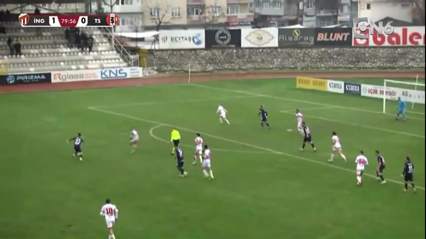 TUR D3 Inegolspor Vs Turgutluspor  Goal in 81 min, Score 2:0