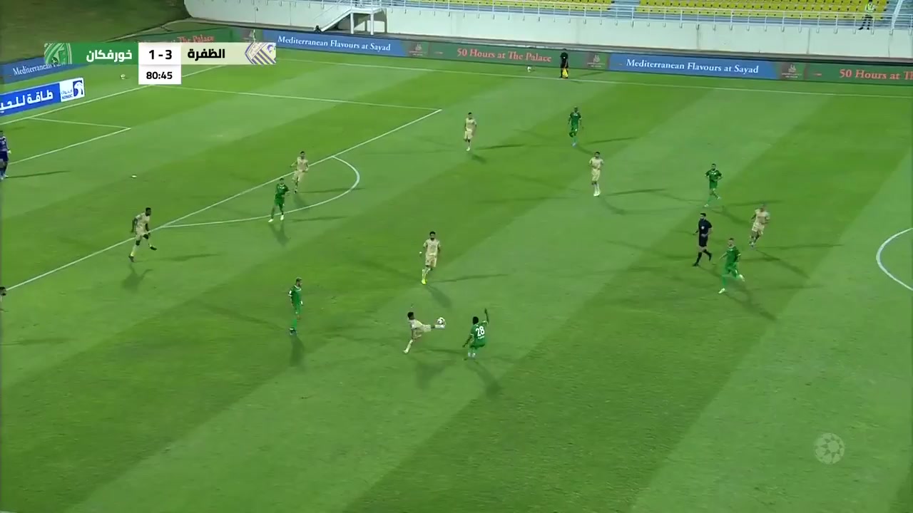 UAE LP Al-Dhafra Vs Khor Fakkan 81 ทำประตู  ประตู, ทำคะแนน 4:1