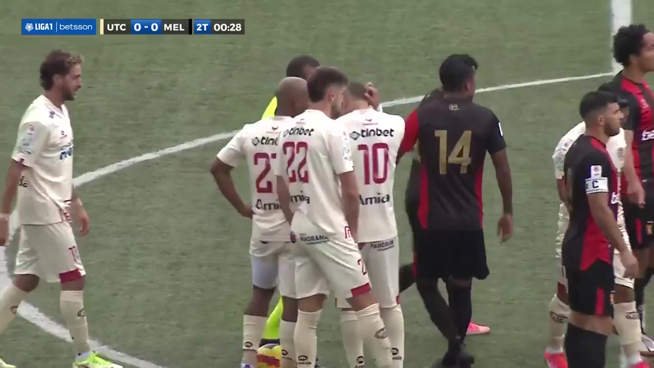 PER D1 UTC Cajamarca Vs FBC Melgar 47 phút Vào, ghi bàn 1:0