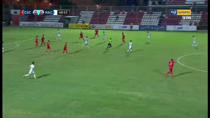 PAR D1 General Caballero Vs FC Nacional Asuncion  Goal in 41 min, Score 0:1
