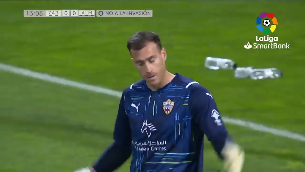 SPA D2 Real Zaragoza Vs Almeria 13 phút Francho SerranoVào, ghi bàn 1:0